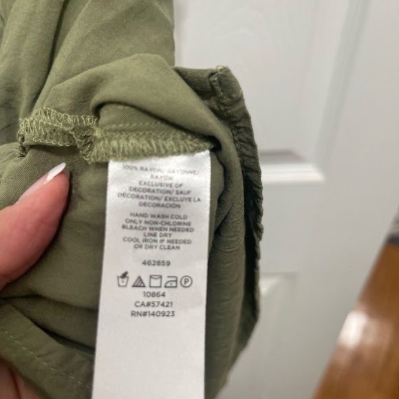 LOFT tank top, extra small green - Picture 9 of 11